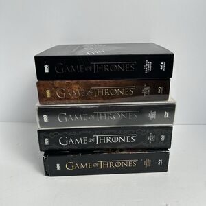 Game Of Thrones Complete Seasons 1, 2, 3, 4 & 5 Blu-Ray & DVD - Read Description